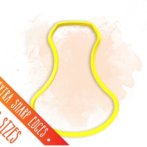 Vase Cutter / Polymer Clay Cutter / Cookie Cutter / Floral Cutters for Jewelry Making / #FLV055
