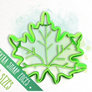Ahornblatt Ausstecher / Polymer Clay Cutter / Ausstechform für Schmuck / #FLW047