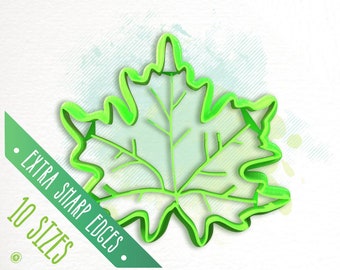 Maple Leaf Cutter / Polymer Clay Cutter / Cookie Cutter / Floral Cutters for Jewelry Making / #FLW047