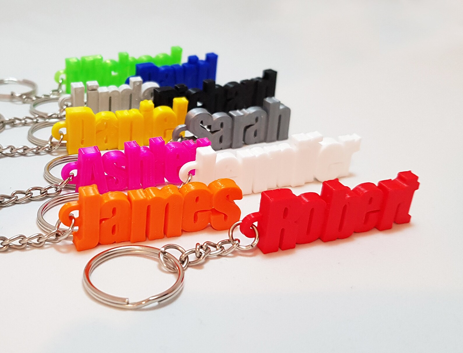Personalized keychain 3D printed Etsy