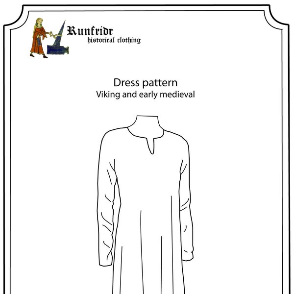 Viking Wool Dress Etsy