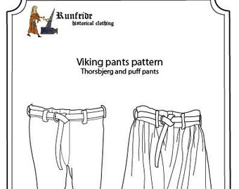 Sewing pattern- Viking Thorsbjerg pants