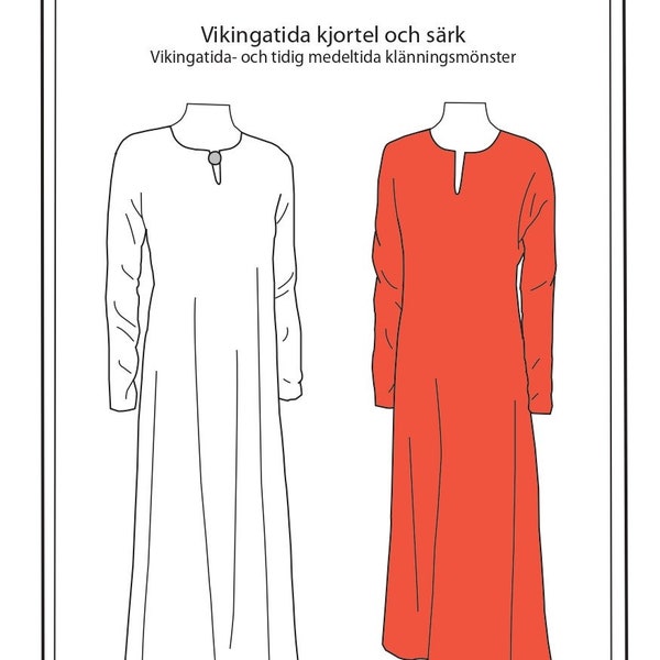 DIGITAL Viking dress sewing pattern