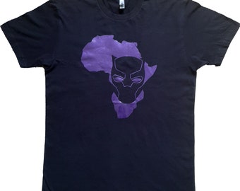 Purple Metallic Panther Africa