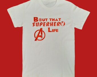 Avenge me - Bout that super hero life!