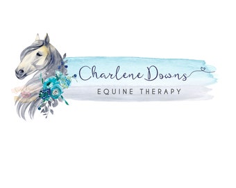 Flowers and Horses Print Design Therapist Bag