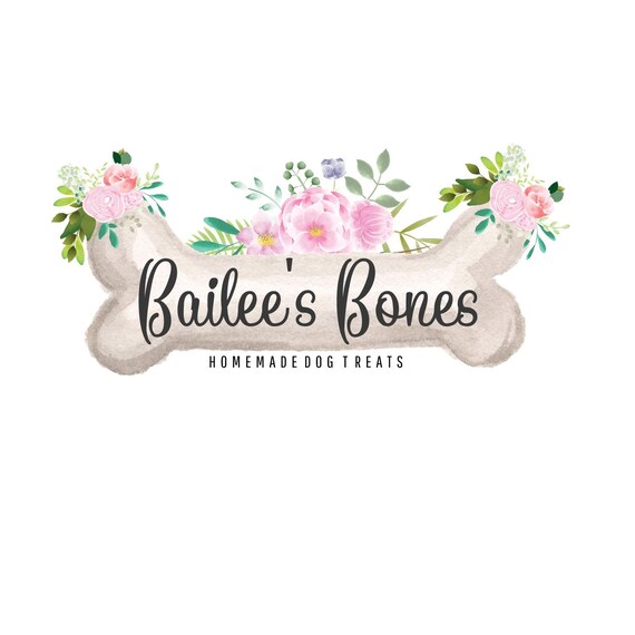 Dog Bone Logo Dog Treats Logo Design Pet Bakery Logo Etsy