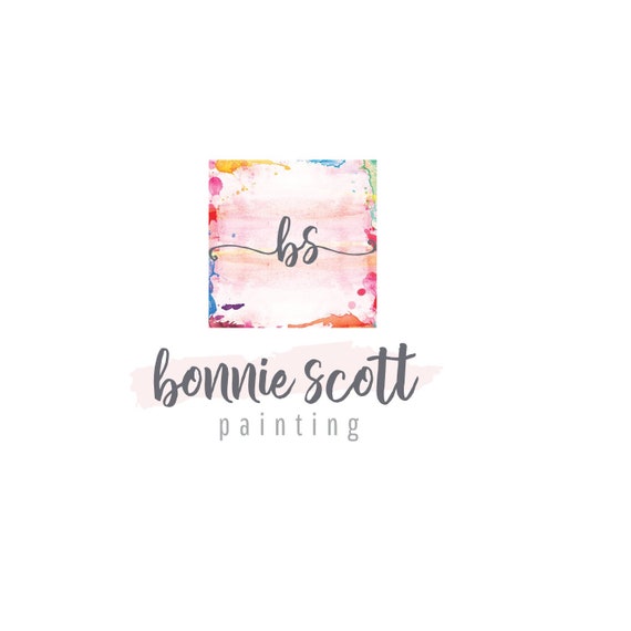 Painting Logo Painter Logo Splatter Logo Color Splash Logo Etsy Painting Logo Painter Logo Splatter Logo Color Splash Logo Etsy