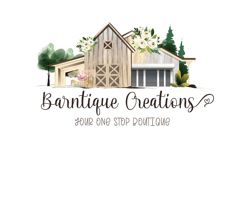 Vintage Barn Logo Wood Barn Logo Design Farmhouse Logo | Etsy