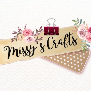 Craft Logos, Paper Crafts, Crafter Logo Design, Crafting Logo, Polka Dot, Custom Logo, Secretarial Logo, Virtual Assistant Logo, Branding