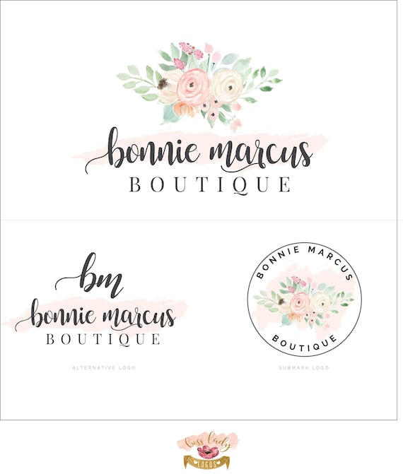 Logo Branding Kit Logo Design Stamp Logo Social Media Logo Etsy