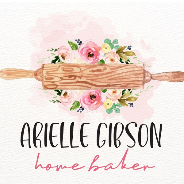 Cottage Bakery Logo Etsy