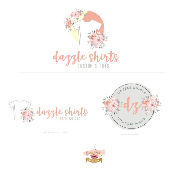 shirt logo boutique logo clothing store logo custom logo etsy shirt logo boutique logo clothing store logo custom logo branding stamp logo logo package floral logo clothes logo etsy shop logos