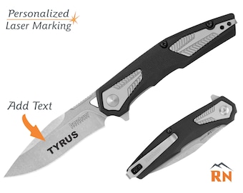 Kershaw Tremolo Pocket Knife - Custom Laser Engraved Gift
