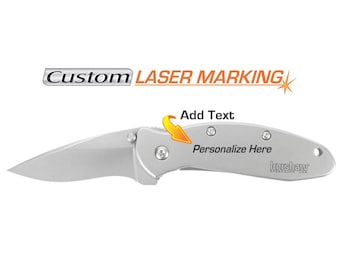Kershaw Chive Knife - Custom Laser Engraved Personalized Gift