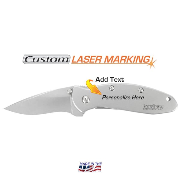 Kershaw Chive Knife Custom Laser Engraved -  Makes the Perfect Personalized Gift!