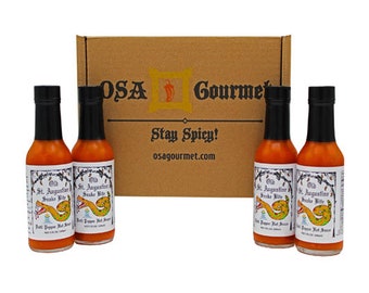 Snake Bite Datil Pepper Hot Sauce Gift Box