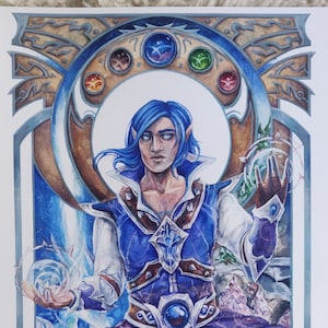 Kalecgos • Giclée print • A3