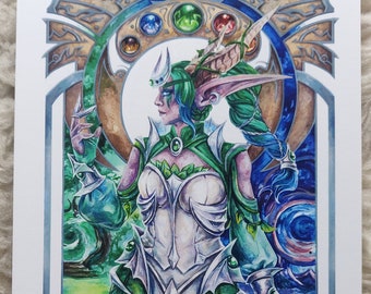 Ysera • Giclée print • A5