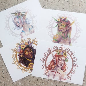 Saisons • Impressions de cartes postales