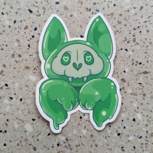 Slime Cat Love • Adhesivo transparente de World of Warcraft Jiggles