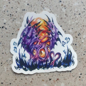 Void Love • World of Warcraft NZoth matte Vinyl Sticker