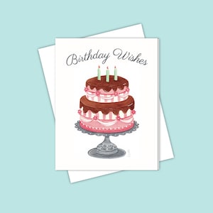 Carte de correspondance d'anniversaire | Carte d'anniversaire pour tous les âges | Carte vierge
