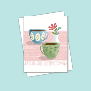 Carte sociale Chit-Chat – MCM Coffee/Tea Design for Reaching out