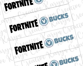 Money Print Etsy - printable fortnite money v bucks last minute christmas gift vbucks instant download jpg pdf print