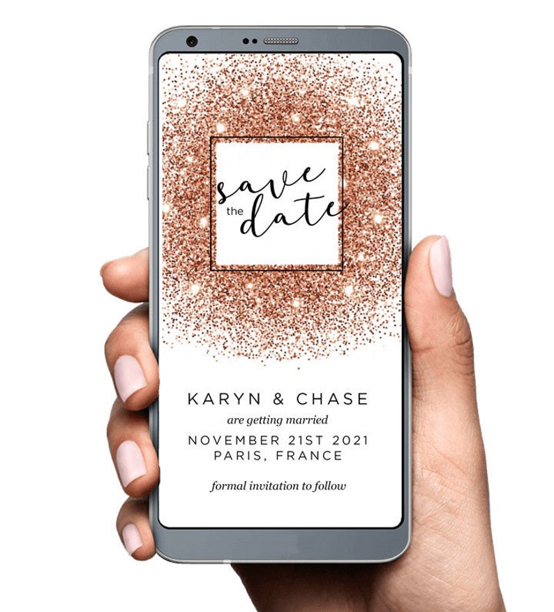 Save the date wedding text message SMS Message for Phone or Etsy
