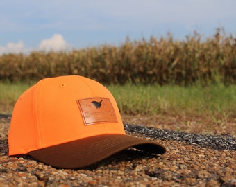 womens orange hunting hat