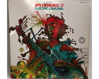 ジミ・ヘンドリックス 直筆サイン入り写真 - エレクトリック・レディ