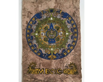 アマテ紙に描かれたアステカのカレンダー、メキシコ美術における