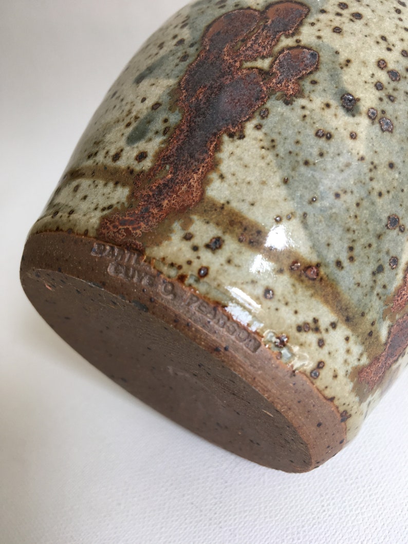 Hartland Pottery Jug Clive C. Pearson Studio Pottery Handpainted