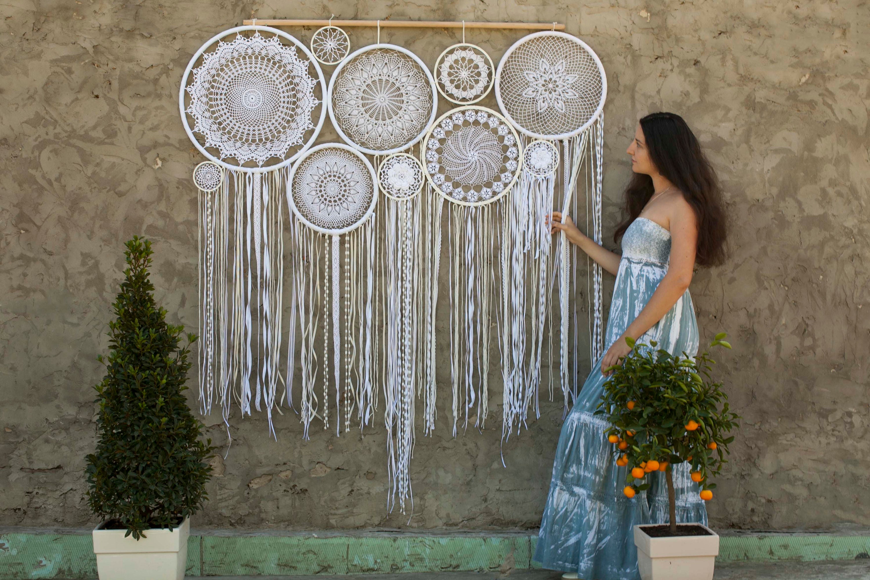 Dreamcatcher Backdrop Dream Catcher Wall Hanging Wedding Etsy
