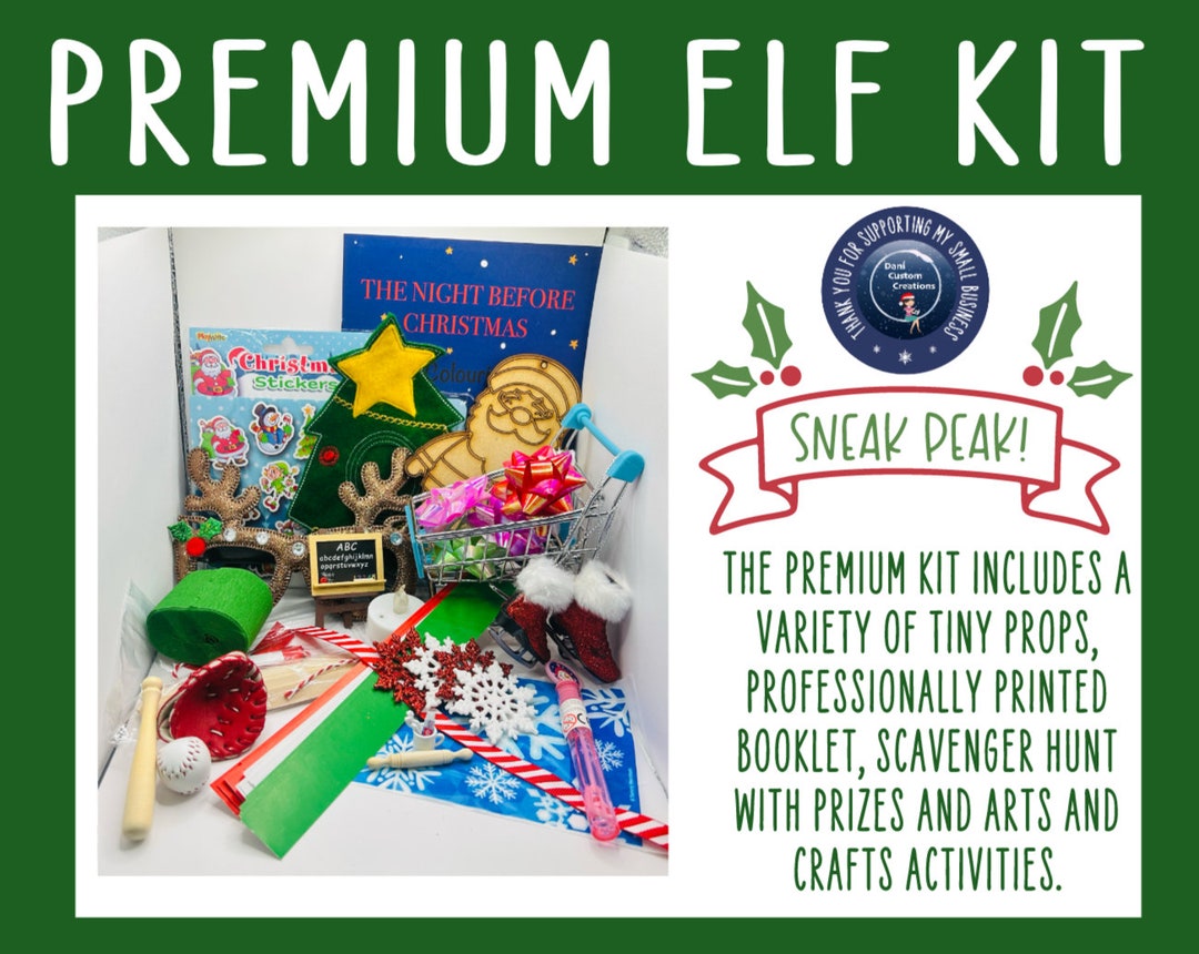 Premium 24 Day Elf Kit Elf Props v2 Etsy