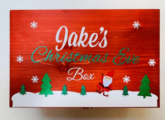Download Free Christmas Eve Box Etsy SVG DXF Cut File