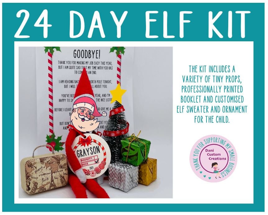 24 Day Elf Kit Etsy