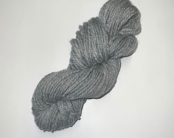 Light grey handspun yarn