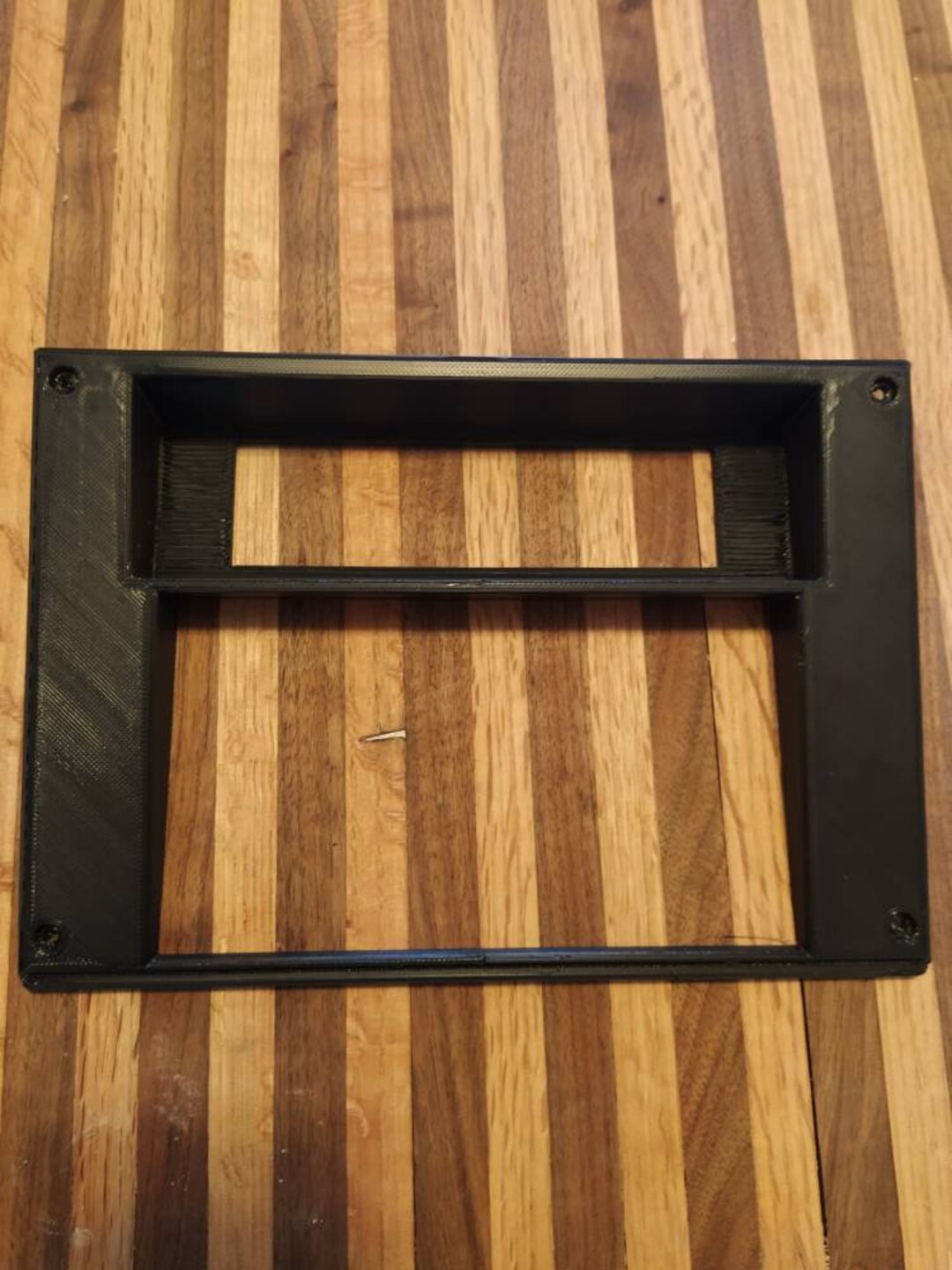 Double Din Radio Bezel For 82-92 Chevy Camaro – Reversed HVAC Controls With Mounting Bracket