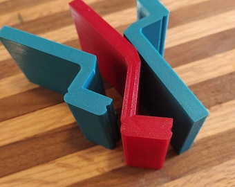 Kent Moore J23394-1 (Red) and J23394-2 (Blue) tools. Side Window Alignment Blocks