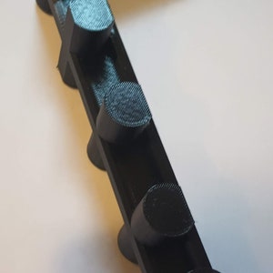 Extended Super ATV flip up windshield handle