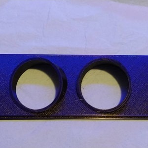 3e generatie Camaro dubbele 52 mm Guage pod asbak vervanging.