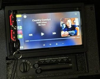 For 3rd Gen Camaro Double Din Radio Bezel HVAC Controls Radio 1982-1992