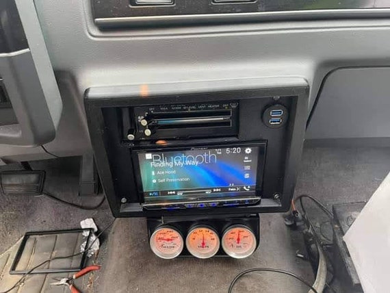 86 88 Monte Carlo El Camino Double or Single Din Radio Bezel. Etsy