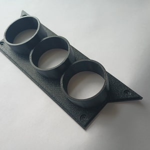 3rd Gen Camaro triple 52mm Gauge pod ashtray replacement.