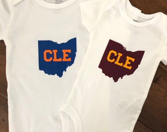 Cleveland CAVS Baby/Cleveland Baby/NBA Baby/Cleveland Sports Teams/Cleveland Gifts/Baby Announcement/Cavs Baby/Baby Shower