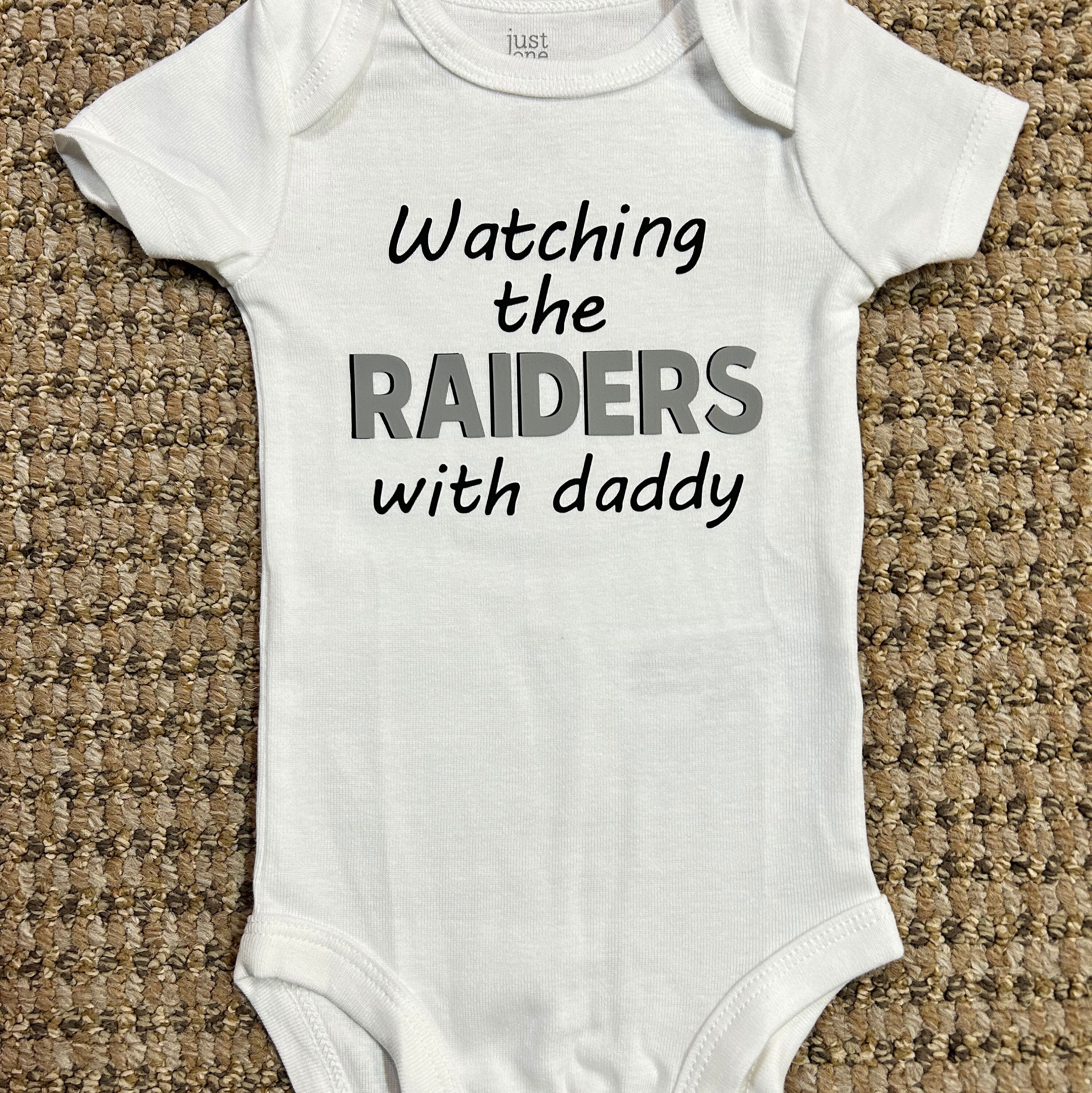 NFL Infant Boys’ 3-Pack Short-Sleeve Bodysuits - Oakland Raiders