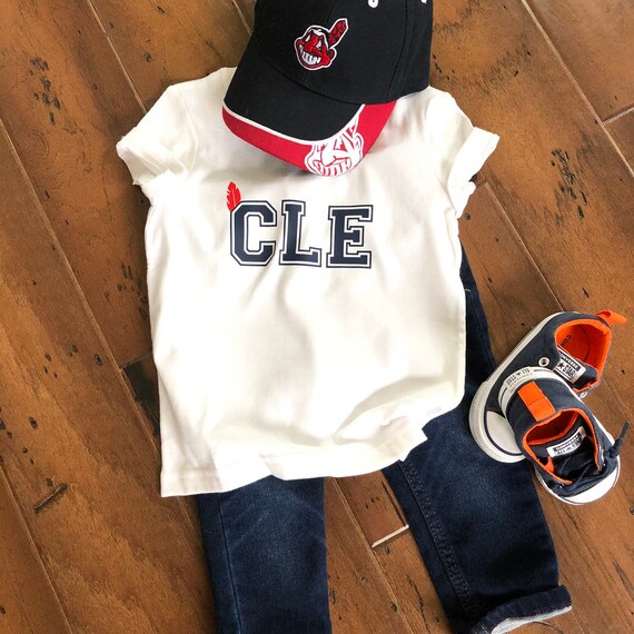 cleveland indians toddler shirt