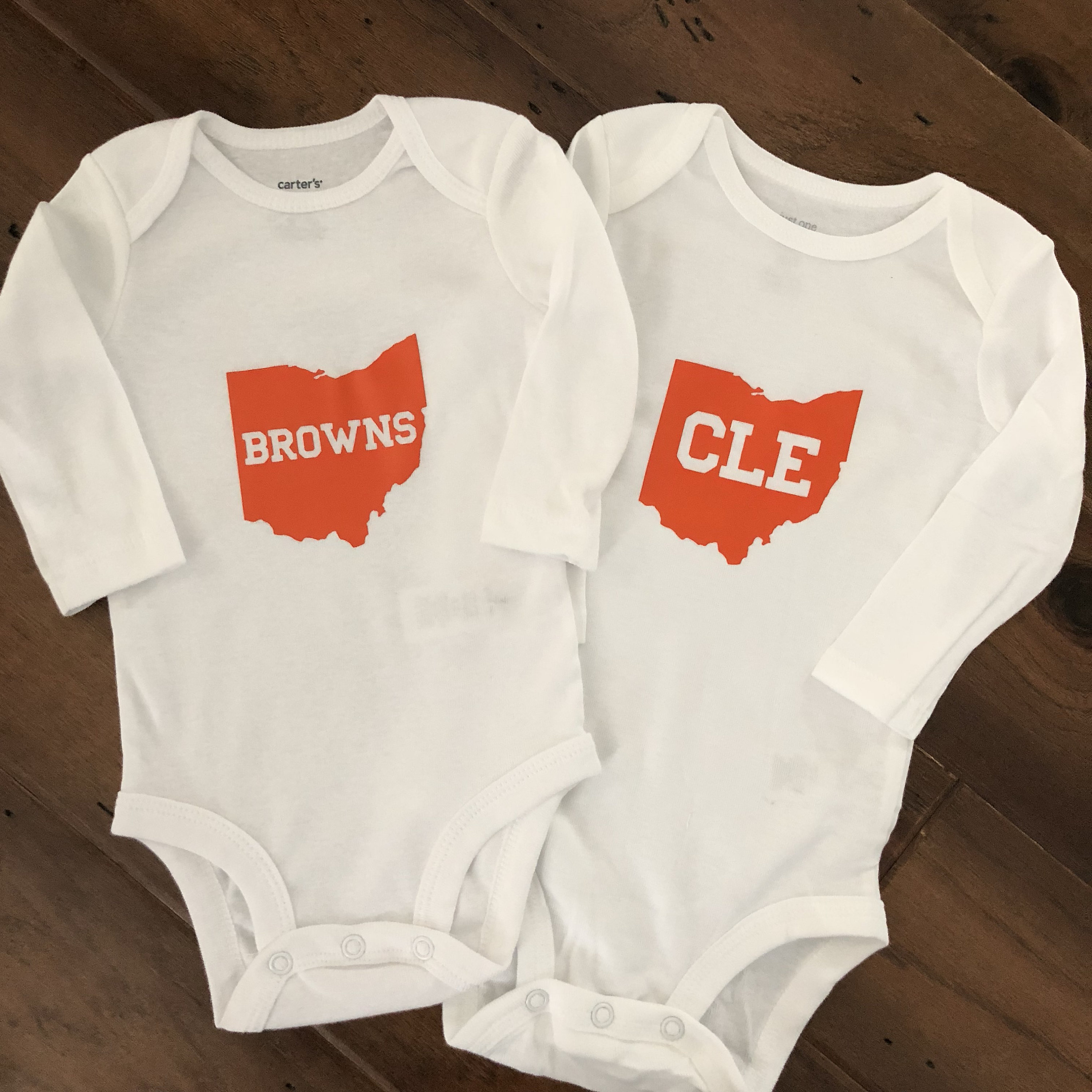 Cleveland browns best sale baby clothes